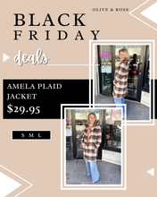 Amelia Plaid Jacket