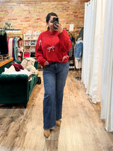Holiday Bows Knit Sweater