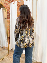 Charlotte Ruffle Top in Black