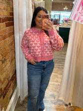 Sweet Heart Button Down Cardigan