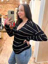 Shay Stripe Knit Top