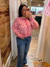 Sweet Heart Button Down Cardigan