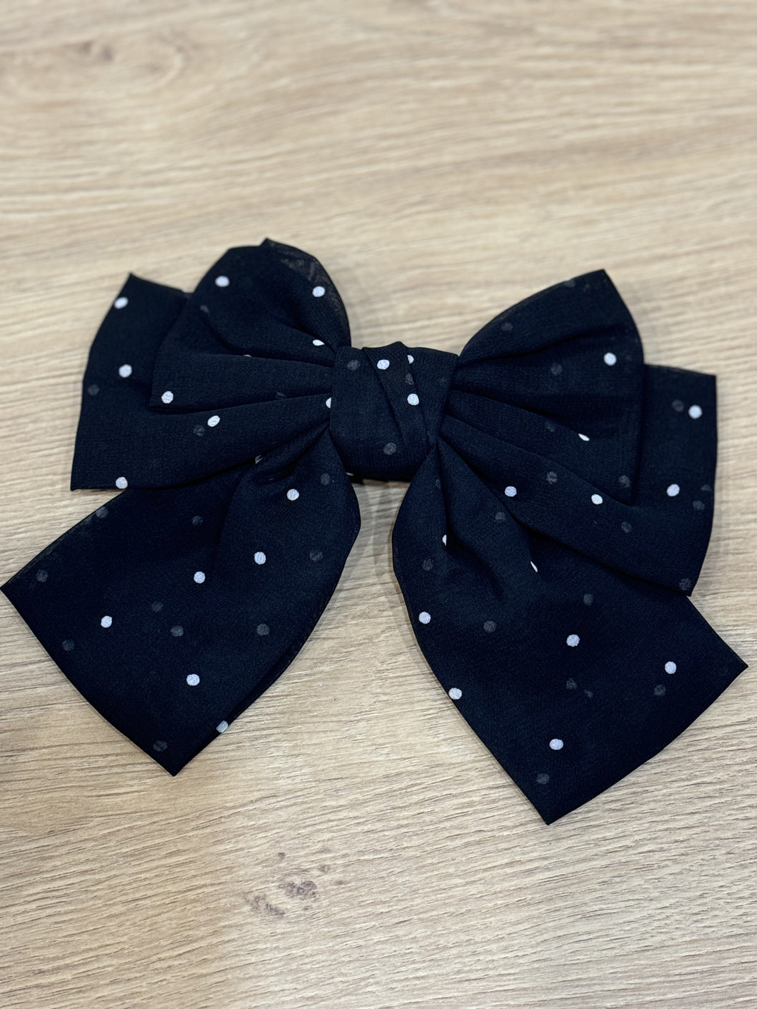 Elizabeth Jane Bow in Black