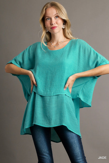 Oliver Tunic Top in Jade