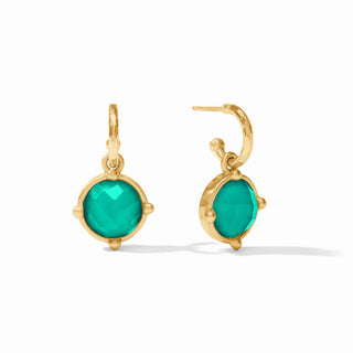 Julie Vos Honeybee Hoop & Charm Earring