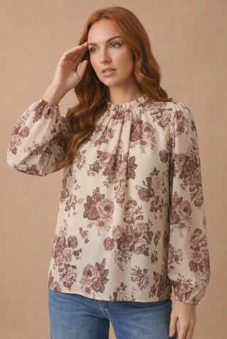 Laney Floral Top