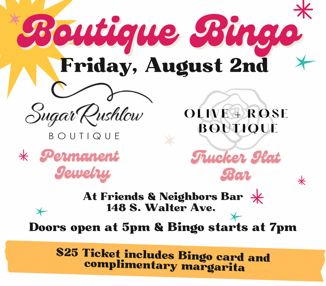 BOUTIQUE BINGO