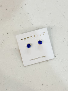 Jayda Stud Earrings - Sapphire