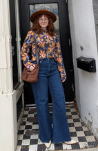 Penelope Floral Mock Neck Sweater