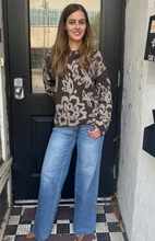 Ava Floral Jacquard Knit Sweater