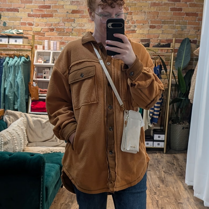 Sawyer Button Down Fleece Shacket