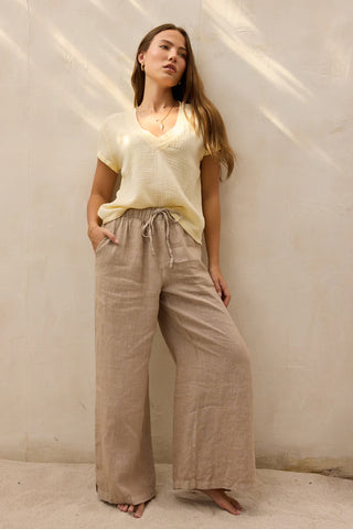 BEACHFRONT LINEN PANT