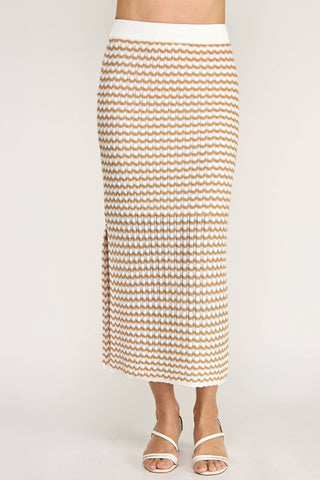 Estelle Crochet Midi Skirt