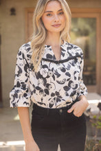 Lauren Embroidered Floral Top