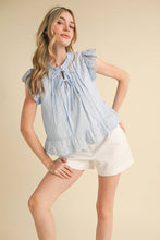 Allie Lace Trim Top