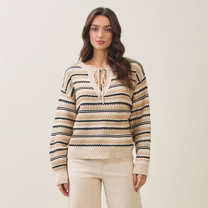 Sabrina Striped Sweater