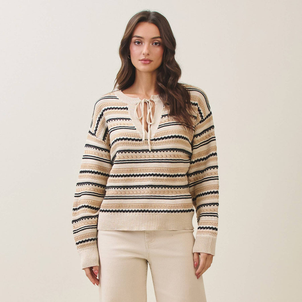 Sabrina Striped Sweater