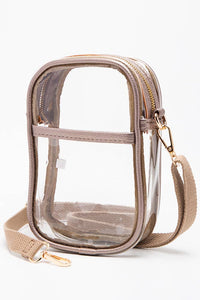 Gillian Clear Crossbody Bag