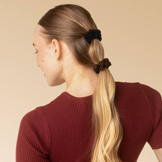 Ruched Lace Scrunchies 5pc Set