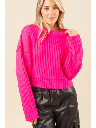 Time For Cozy Pullover Sweater