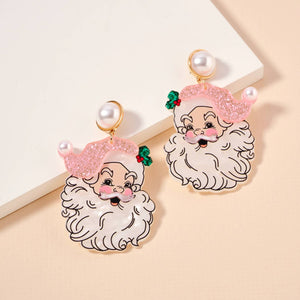 Christmas Santa Claus Earrings