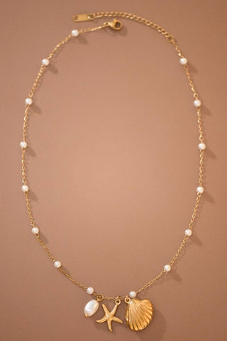 Beach Charm Necklace