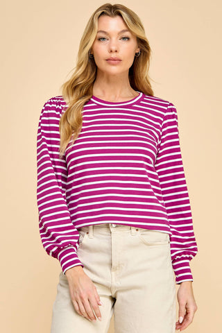 Beatrice Striped Top