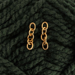 Lauren 18K Loop Dangle Earring
