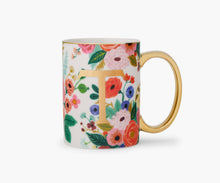 Garden Party Porcelain Monogram Mug