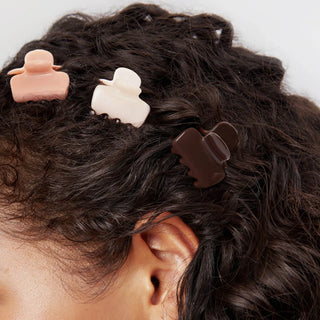 Recycled Plastic Mini Cloud Claw Clip