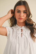 Allie Lace Trim Top