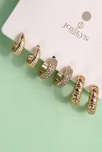 Arie Huggie Hoop Earrings - Trio