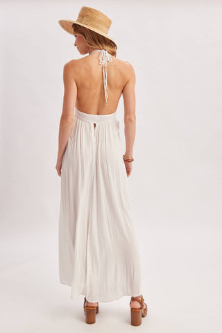 Santorini Halter Maxi Dress