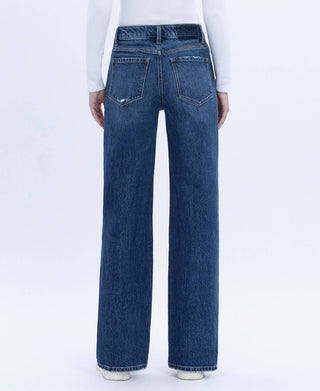 Clare 90'S Super High Rise Wide Leg Jeans
