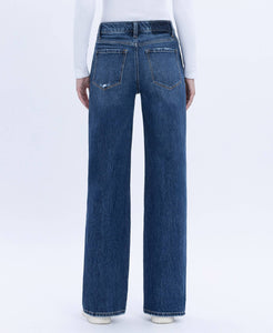 Clare 90'S Super High Rise Wide Leg Jeans