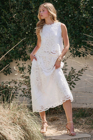 Celeste Lace Top