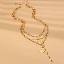 Celestial Moon Charm Necklace