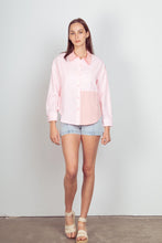 Timeless Button Up Top in Pink
