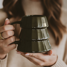 Tree Coffee Mug in Green