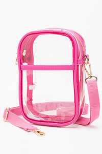 Gillian Clear Crossbody Bag