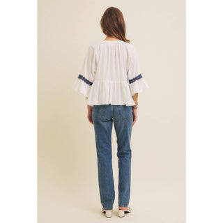 Margaret Babydoll Top