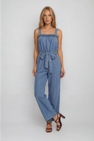 Sarah Belted Jumpsuit