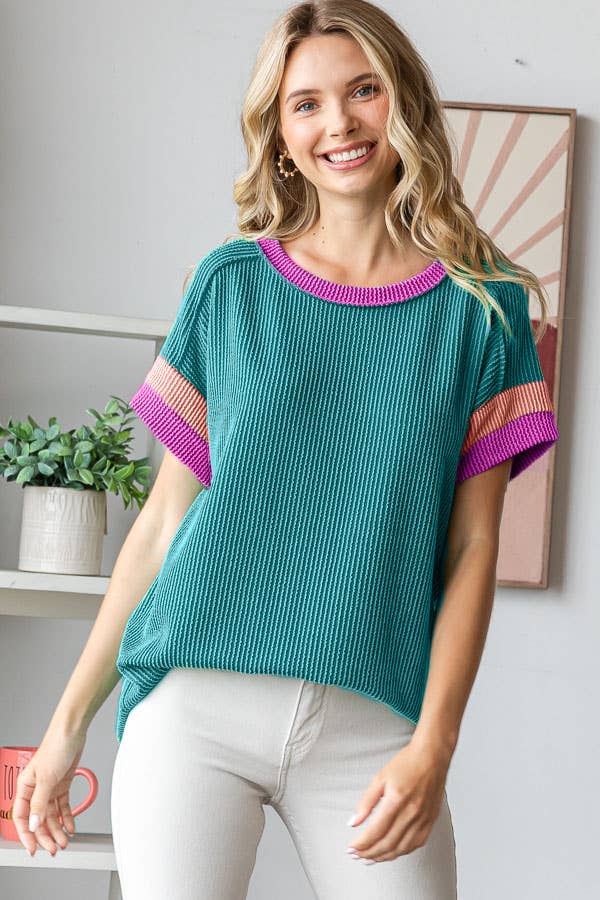 Marlo Top in Jade