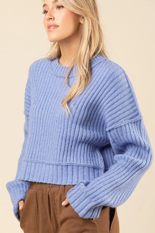 Time For Cozy Pullover Sweater