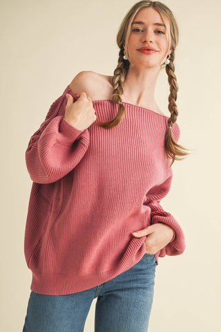 Jules Boat Neck Sweater