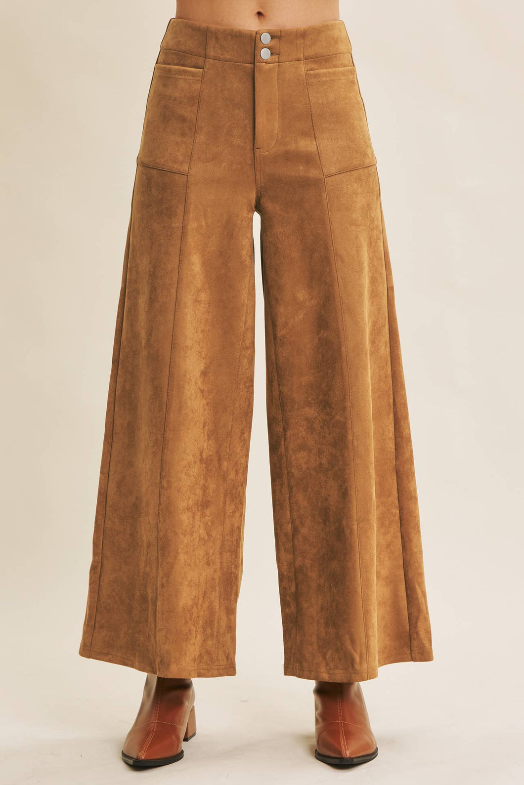 James Buttery Soft Wide Leg Pants