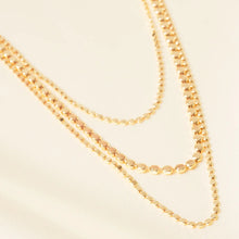 Becca Triple Layered Beaded Necklace