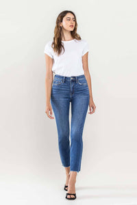 FM High Rise Straight Denim