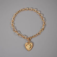 Skye Heart Toggle Necklace