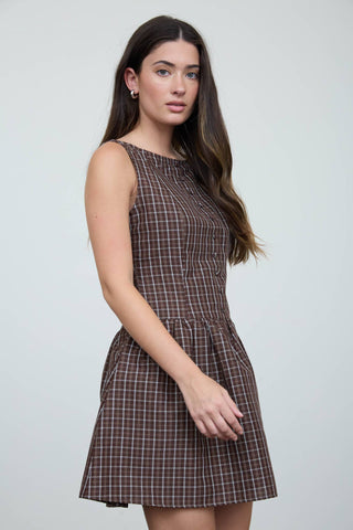 Tessa Plaid Mini Dress